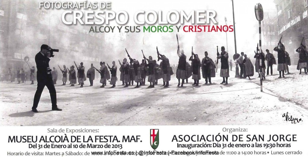 fotografias de crespo colomer alcoy y sus moros y cristianos