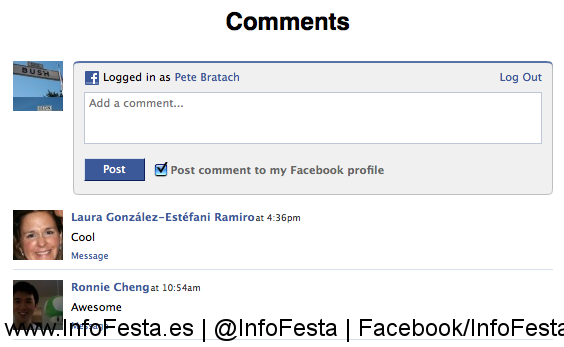 comentarios facebook