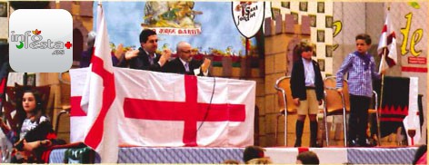 presentacion Sant Jordi y cargos festeros