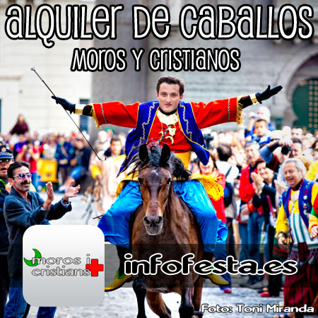 alquiler de caballos fiestas moros y cristianos