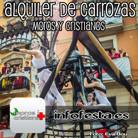 alquiler de carrozas fiestas moros y cristianos