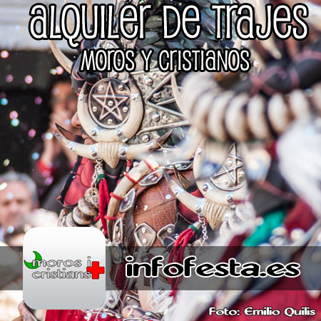 alquiler trajes moros y cristianos, alquiler de trajes fiestas de moros y cristianos