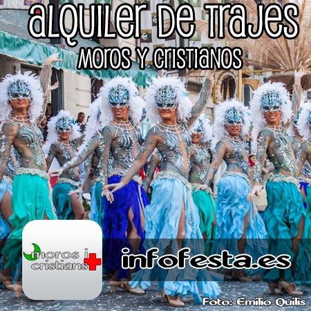 alquiler trajes moros y cristianos, alquiler trajes para las fiestas de moros y cristianos