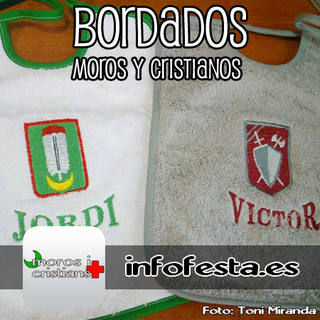 bordados trajes moros y cristianos