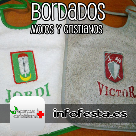 bordados trajes moros y cristianos