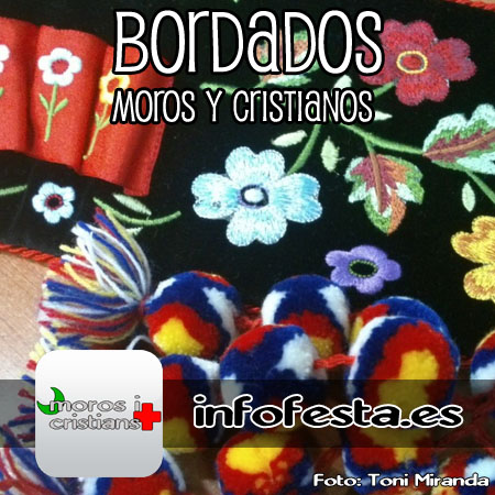 bordados trajes moros y cristianos