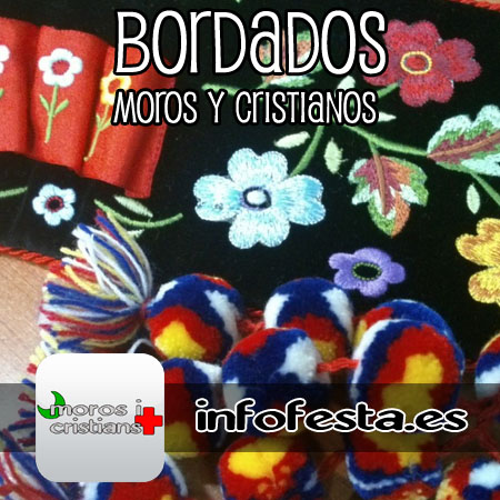 bordados trajes moros y cristianos