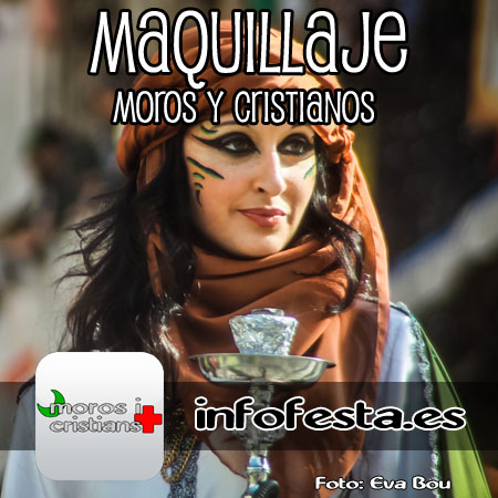 maquillaje moros y cristianos