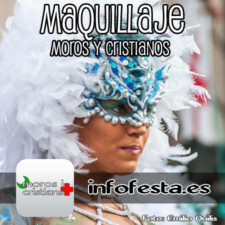 maquillaje moros y cristianos