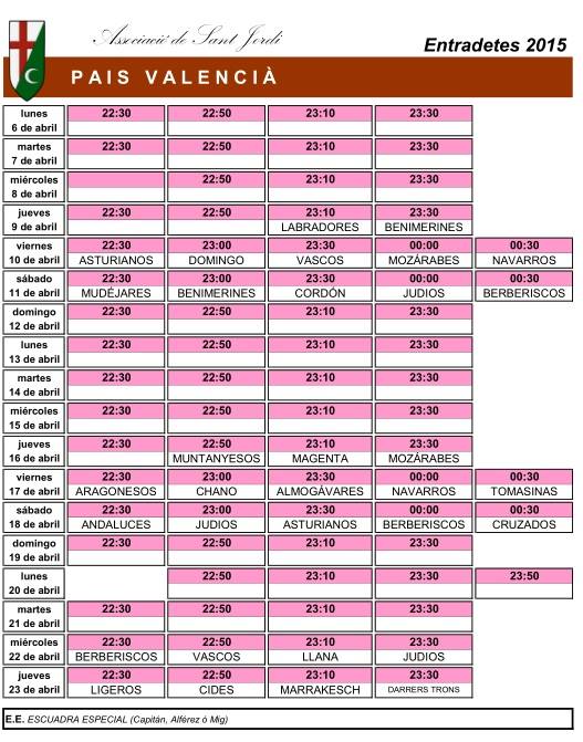 calendario etraetes fiestas de moros y cristianos alcoy, fiestas de moros y cristianos alcoy, moros y cristianos alcoy